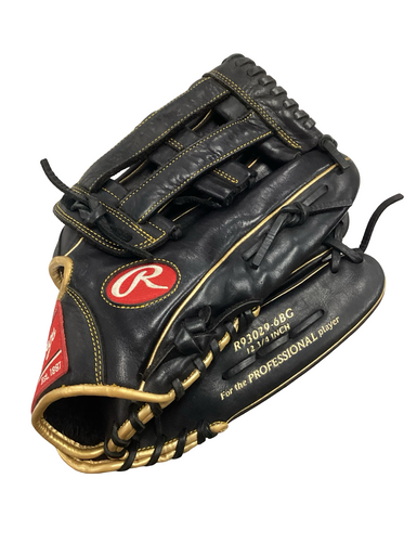 Used Rawlings R9 PRO H BB/SB Glove RH Throw Black 12 3/4" 11613-S000171580
