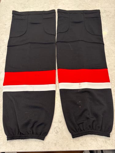 Black Senior Large Premium Socks (Used)