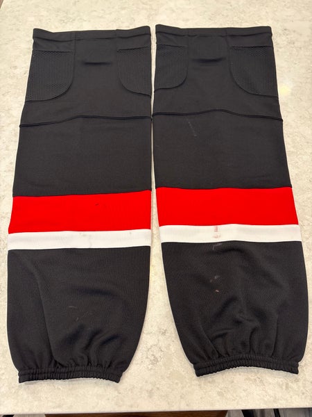 Black Senior Large Premium Socks (Used)