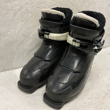 Used Alpina AJ1 Boys DH Ski Boot Black And Red 210 MP - J02 11855-S000194592