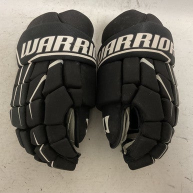 Used Warrior BURN Junior Gloves Black And White 12" 11855-S000194593