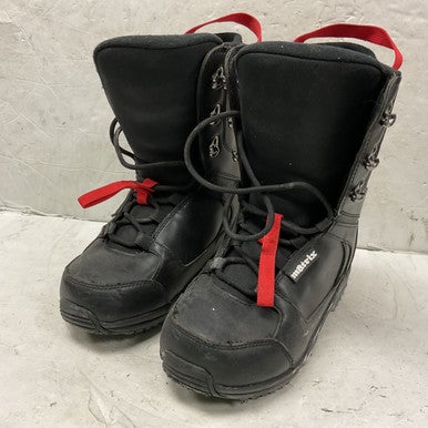 Used MATRIX 580 Jr Boys Snowboard Boots Black Senior 7 11855-S000194586