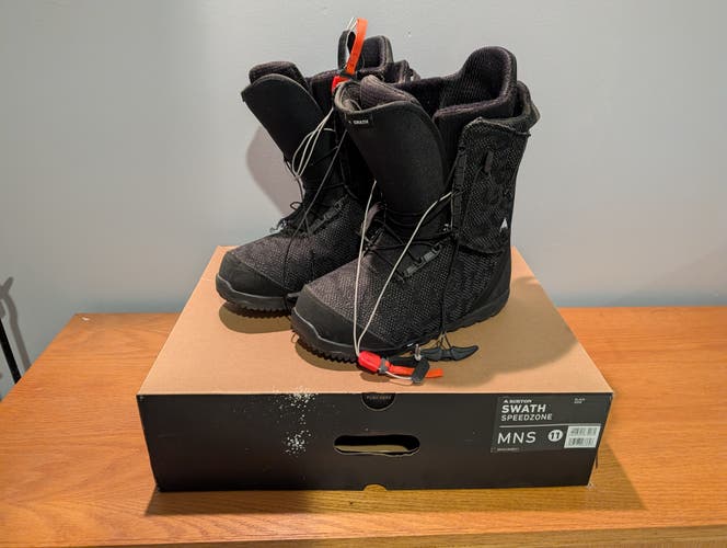 Burton Swath Snowboard Boots with Speed Zone Lacing and Imprint3 Liners - Men's Size 11.0