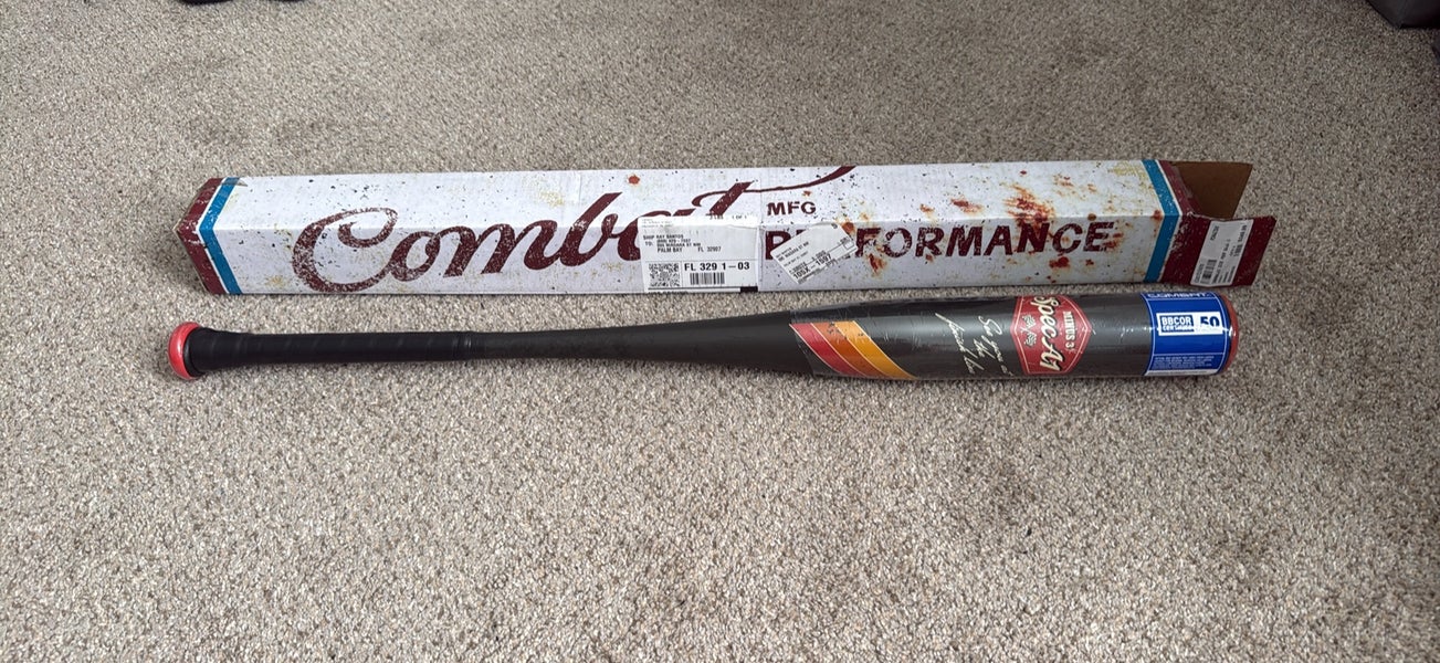 2026 Combat MFG Spec A1 Alloy BBCOR Certified Bat (-3) 30 oz 33" (New)