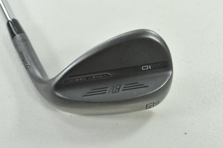 Titleist Vokey SM10 Jet Black 60*-10S Wedge Right KBS Tour Lite Steel # 206060