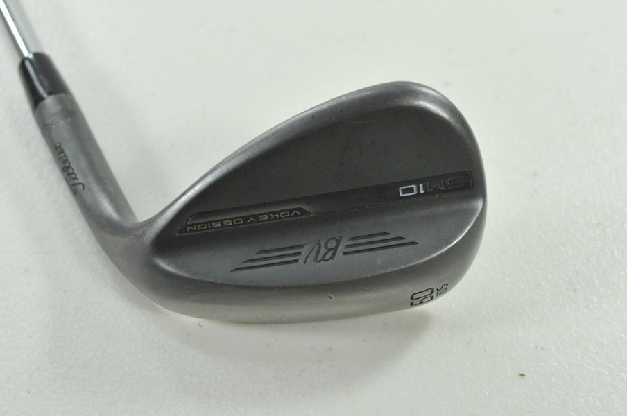Titleist Vokey SM10 Jet Black 60*-10S Wedge Right KBS Tour Lite Steel # 206060