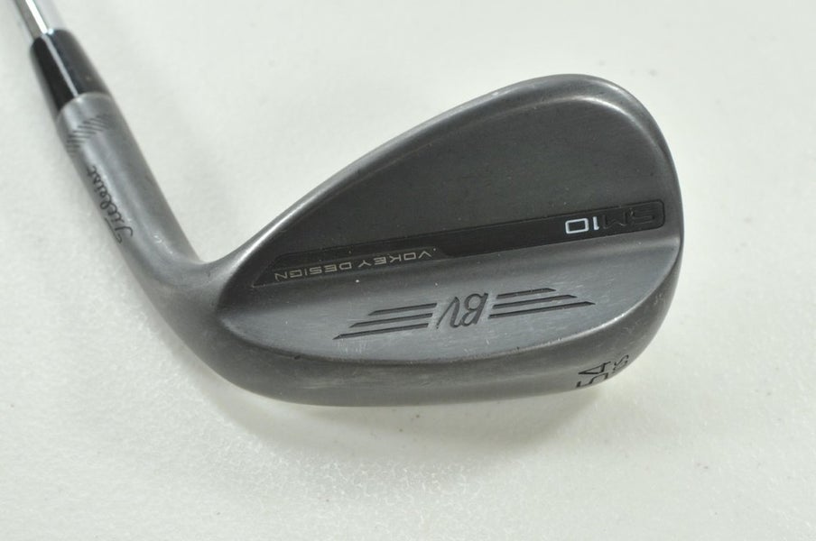 Titleist Vokey SM10 Jet Black 54*-10S Wedge Right KBS Tour Lite  Steel # 206059