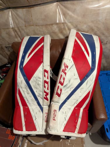 34" CCM Premier P2.9 Goalie Leg Pads (Used)