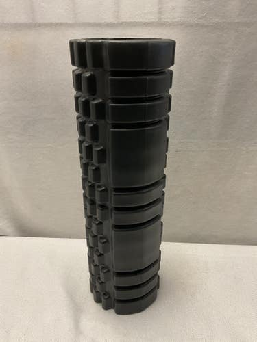 Used Athletic Works FOAM ROLLER Exercise Foam Roller Black Fits all 11490-S000267163