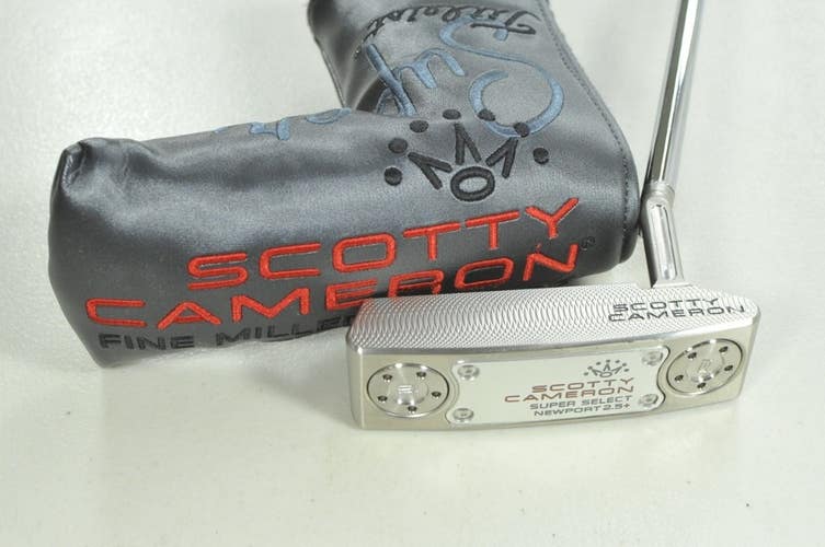Titleist 2023 Scotty Cameron Super Select Newport 2.5 Plus 34" Putter RH #206104