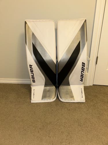 Bauer Hyperlite 2 Pro Stock Senior Goalie Leg Pads (READ DESCRIPTION)