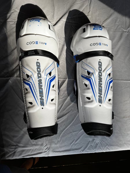 Senior Sher-Wood 16" Shin Pads (Used)