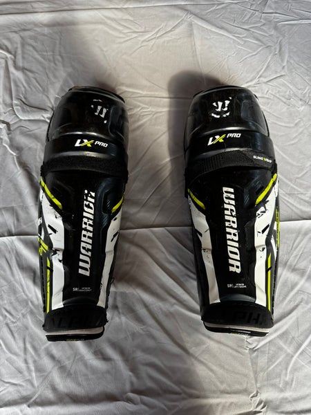 Senior Warrior Alpha LX Pro 14" Shin Pads (Used)