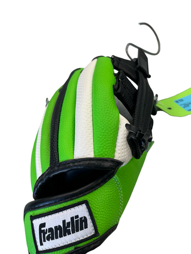 Used Franklin RTP 9.5 AIRTECH BB/SB Glove RH Throw Green 9 1/2" 11682-S000123583