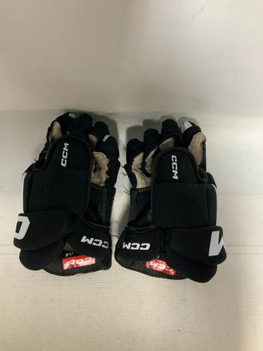Used CCM TACKS AS 550 Junior Gloves Black 11" 11823-S000035893