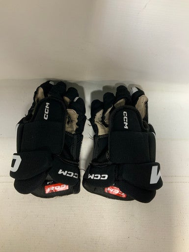 Used CCM TACKS AS 550 Junior Gloves Black 11" 11823-S000035893