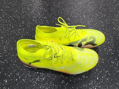 Used Puma FUTURE 8 Soccer Cleats Yellow Senior 7.5 11849-S000033624