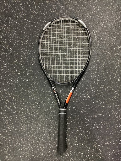 Used Prince O3 SILVER Adult Tennis Racquet Black 4 1/2" 10743-C000462752