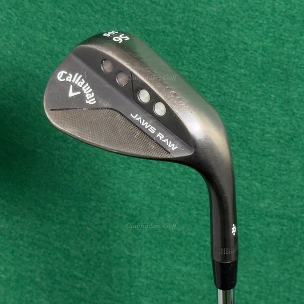 Callaway Jaws Raw Black Plasma 56-10S 56 Sand Wedge DG Spinner TI 115 VSS Steel
