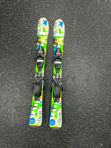 Used Elan STARR Boys DH Ski/Binding Green 90 cm 11849-S000033200