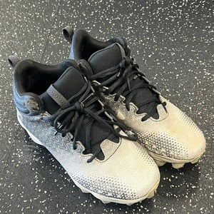 Used Under Armour SPOTLIGHT BB/SB Cleats Black Junior 06 11849-S000033479