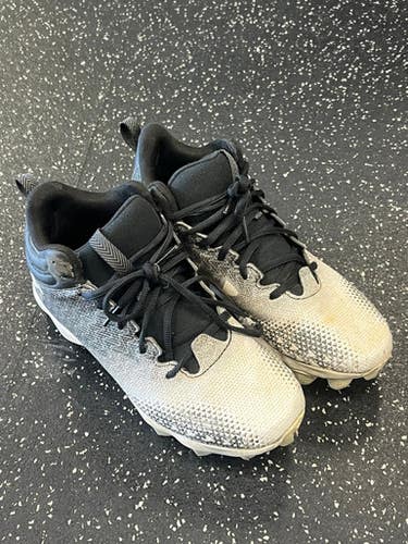 Used Under Armour SPOTLIGHT BB/SB Cleats Black Junior 06 11849-S000033479