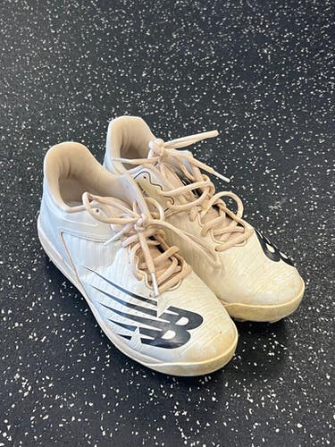 Used New Balance FUEL CELL 4040V6 BB/SB Cleats White Senior 5.5 11849-S000033480