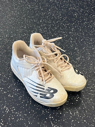 Used New Balance FUEL CELL 4040V6 BB/SB Cleats White Senior 5.5 11849-S000033480