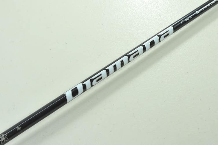 Mitsubishi Diamana T+ 60g Regular Flex TaylorMade Driver Shaft LEFT # 206138