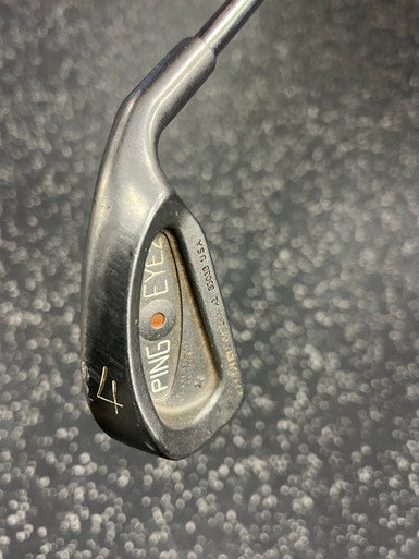 Used Ping EYE 2 ORANGE DOT Mens Individual Iron RH 4 Iron 11849-S000033534