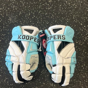 New Maverik MAX GLOVES Lacrosse Gloves Mens Carolina Blue 13" 11849-S000033540