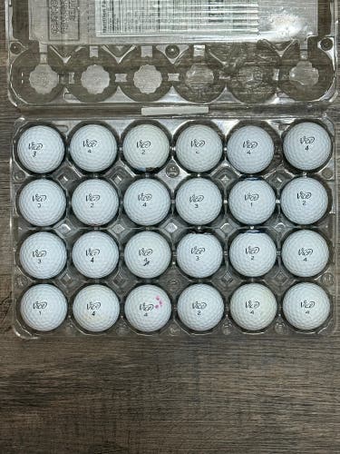 24 Vice Pro & Pro Plus Golf Balls - 5A MINT CONDITION ONLY