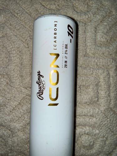 2024 Rawlings Icon USSSA -10 Composite Bat 28/18 | FREE SHIPPING