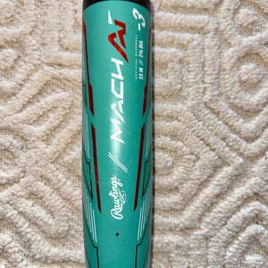 2024 Rawlings Mach Ai BBCOR -3 Alloy Bat 33/30 | $5 Shipping