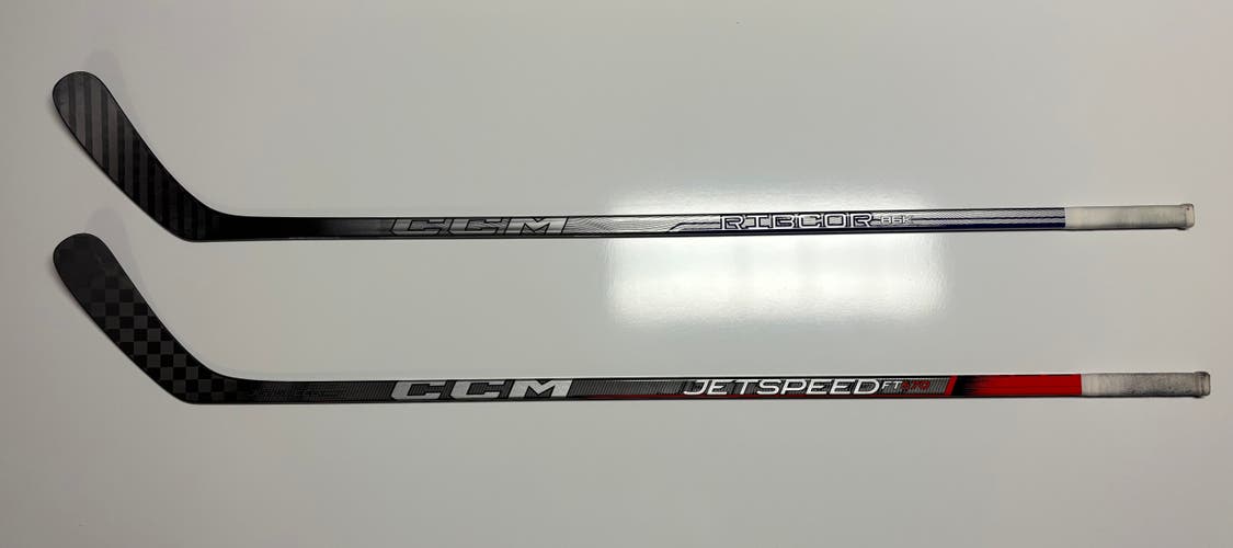 CCM Jetspeed FT670 & Ribcor 86k Stick Two Pack