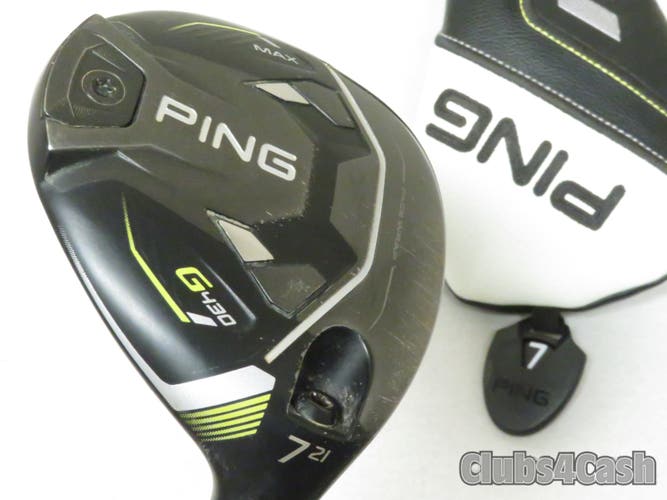 PING G430 Max Fairway 21 7 Wood Alta CB 65 SR-Flex +Cover .. SENIOR
