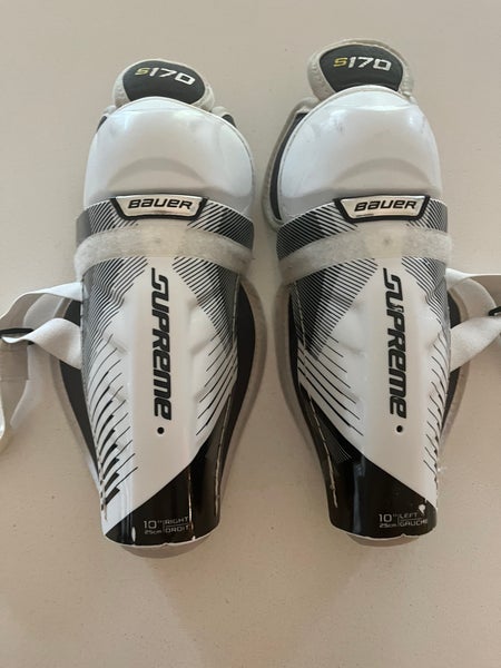 Junior Bauer Supreme S170 10" Shin Pads (Used)