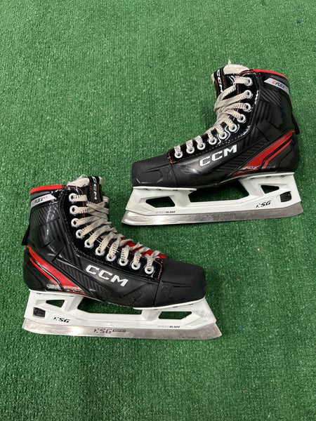 Senior CCM Extreme Flex E6.5 Hockey Goalie Skates 7 (Used)