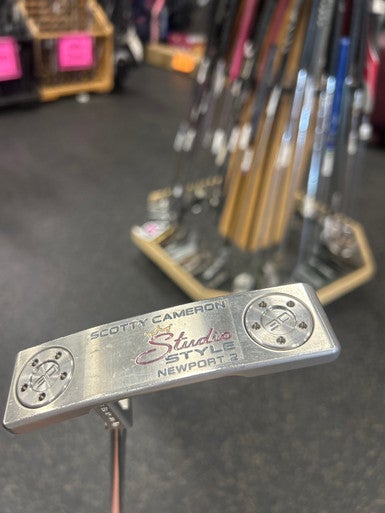 Used Titleist STUDIO STYLE NEWPORT 2 Mens Putter LH 11337-S000474693