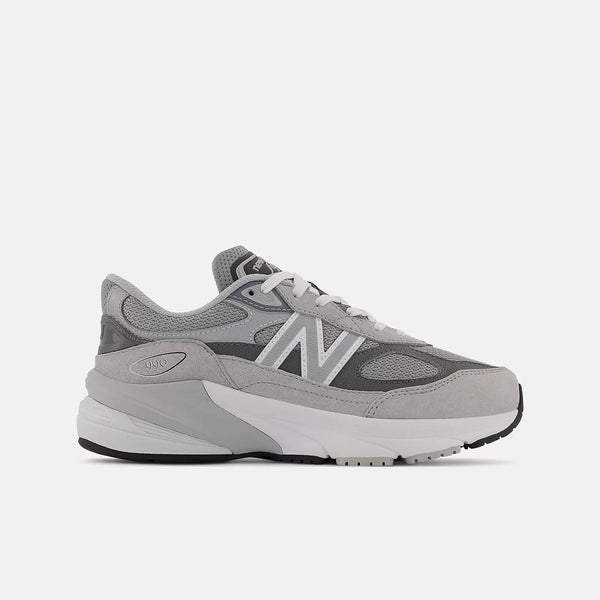 New Balance FuelCell 990v6 GC990GL6 Sneaker Big Kids Gray Lifestyle Shoes FL4121