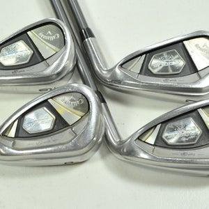 Callaway Rogue X 7-PW Iron Set Senior Flex Right Synergy 50g Graphite # 201768