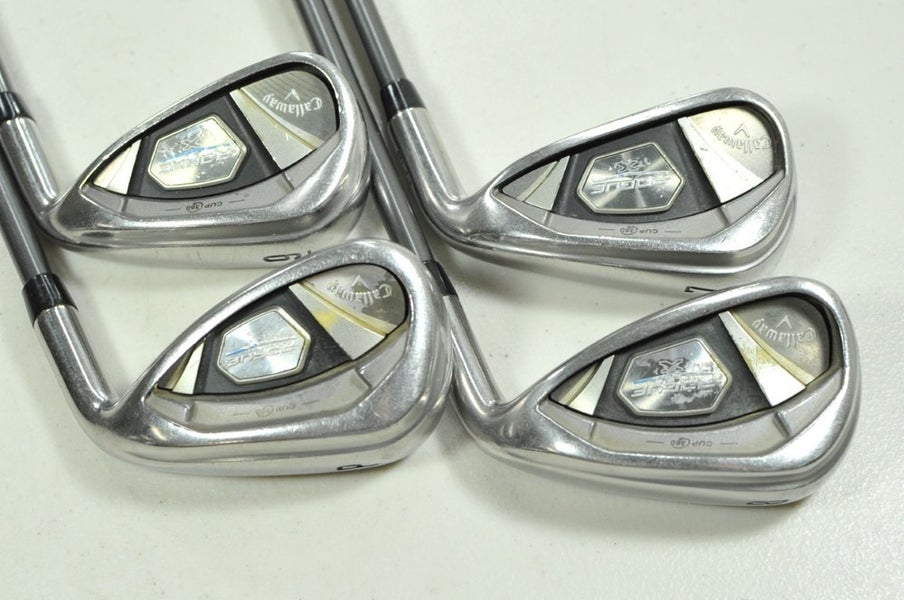 Callaway Rogue X 7-PW Iron Set Senior Flex Right Synergy 50g Graphite # 201768