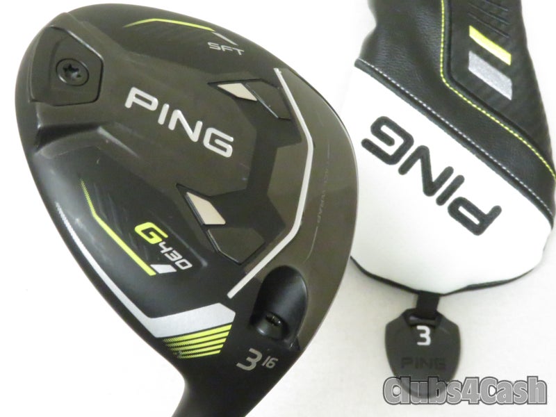 PING G430 SFT Fairway 16 3 Wood Mitsubishi Kai'li White 70 X +Cover NICE