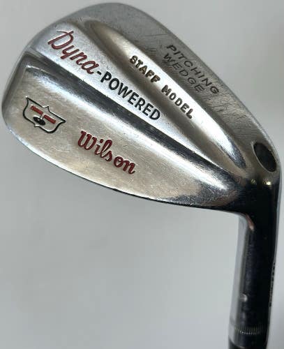 Wilson Dyna-Powered Staff Model Pitching PW Wedge Steel True Temper Regular Flex
