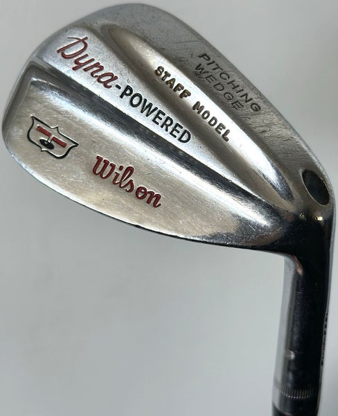 Wilson Dyna-Powered Staff Model Pitching PW Wedge Steel True Temper Regular Flex