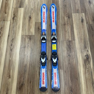 Blizzard Spider Jr. 120 Skis Rossignol Comp J Bindings