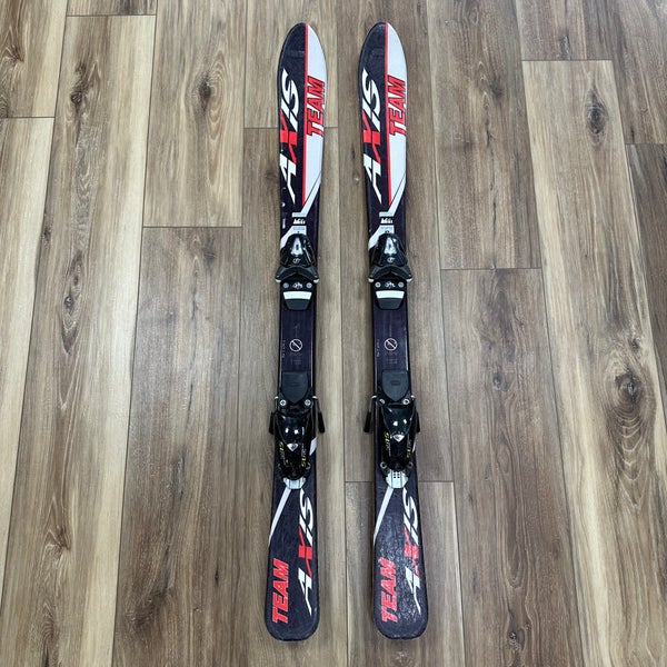 Axis Team Kids Jr. 110 Skis SL45 Fill Diagonal Bindings