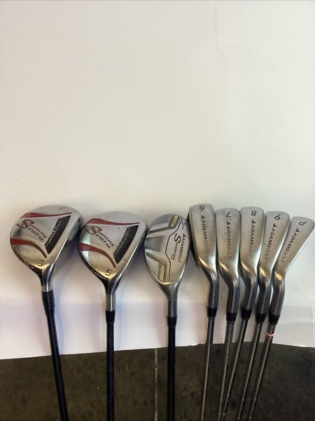 Adams Speedline Fast 12 Woods & Irons Set Regular Flex Graphite And Steel Shafts