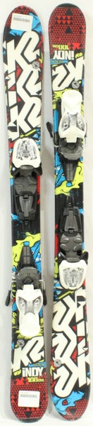 K2 Indy Kids Skis with Bindings - 100 cm Used