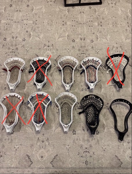 Assorted Lacrosse Heads